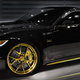 Illustration for article titled Ford Turned A 2015 Mustang Black Gooooooold For SEMA